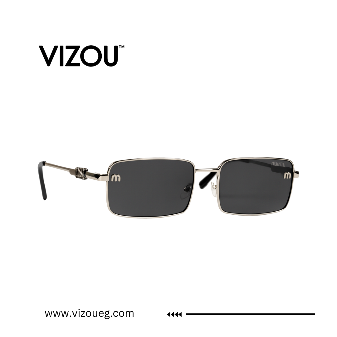 Sunglasses with 'VIZOU' branding on a white background Main image