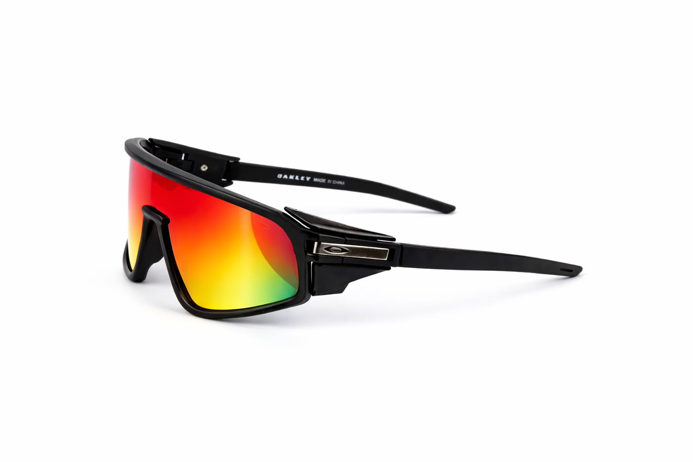 The Performance Shield Sunglasses – Black Rainbow Edition VZ-041