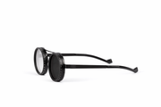 The Industrial Round Sunglasses – Matte Black Edition VZ-043