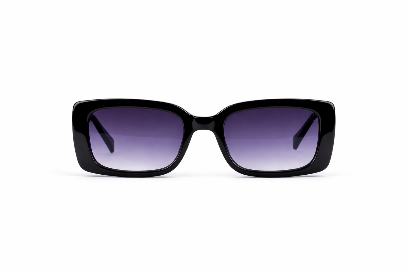 The Luxury Square Sunglasses – Black &amp; Gold Edition VZ-045