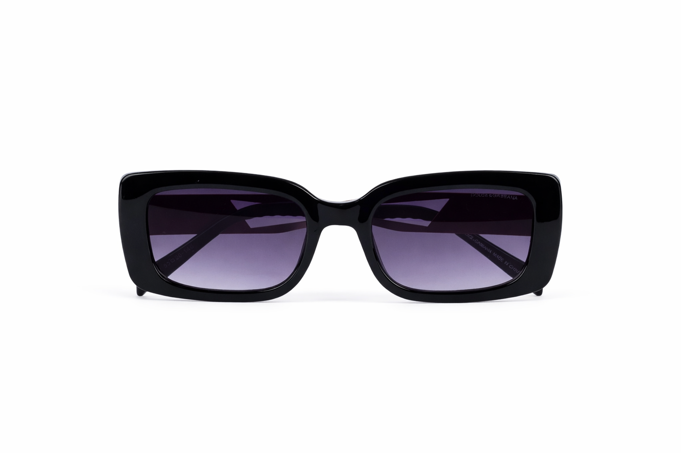 The Luxury Square Sunglasses – Black &amp; Gold Edition VZ-045