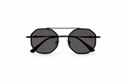 The Modern Octagon Sunglasses – Matte Black Edition VZ-053