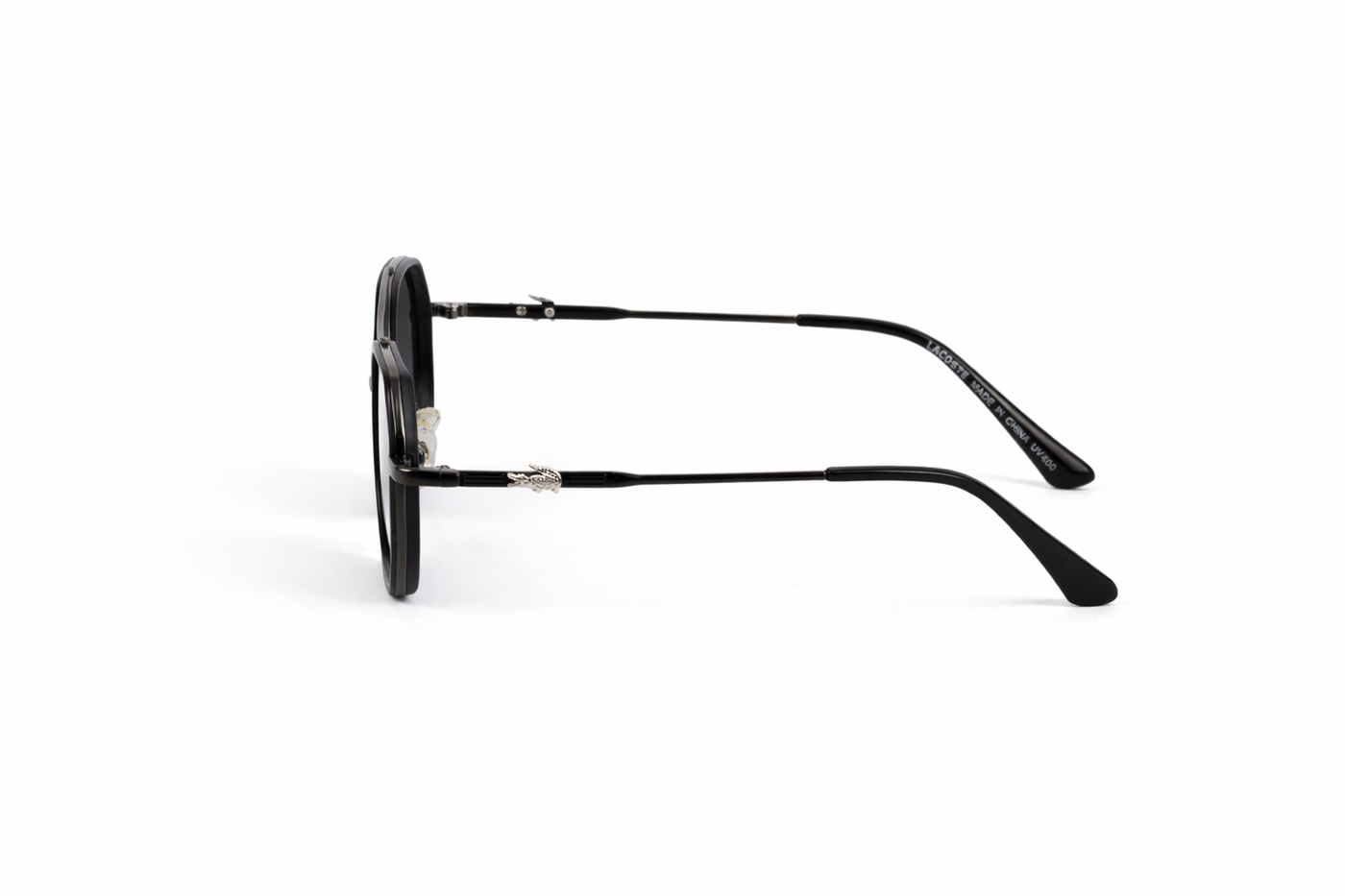 The Modern Octagon Sunglasses – Matte Black Edition VZ-053