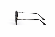 The Modern Octagon Sunglasses – Matte Black Edition VZ-053