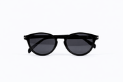 The Classic Rounded Sunglasses – Glossy Black Edition VZ-055