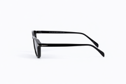 The Classic Rounded Sunglasses – Glossy Black Edition VZ-055