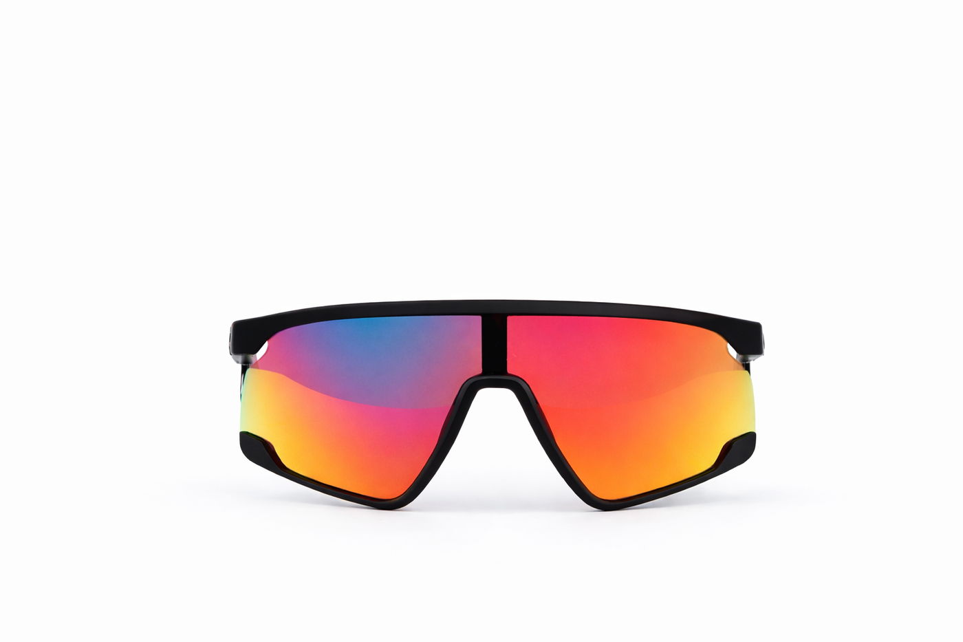 The Sport Shield Mirrored Sunglasses – UV400 Rainbow Lens VZ-001