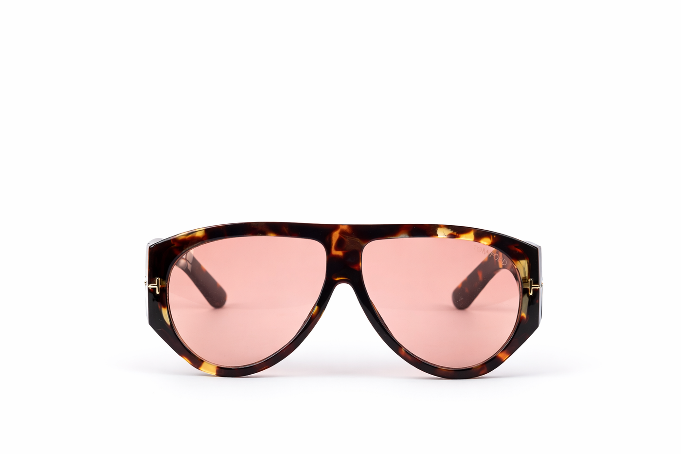The Luxury Oversized Shield Sunglasses – Tortoiseshell Pink Edition VZ-004