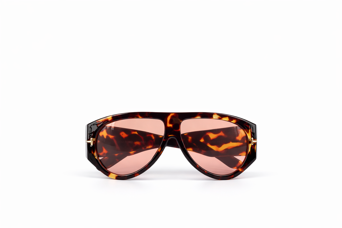 The Luxury Oversized Shield Sunglasses – Tortoiseshell Pink Edition VZ-004