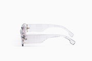 The Crystal Clear Oversized Sunglasses – Pink Gradient Edition VZ-006