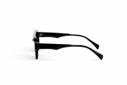The Bold Oversized Square Sunglasses – Black Smoke Edition VZ-010