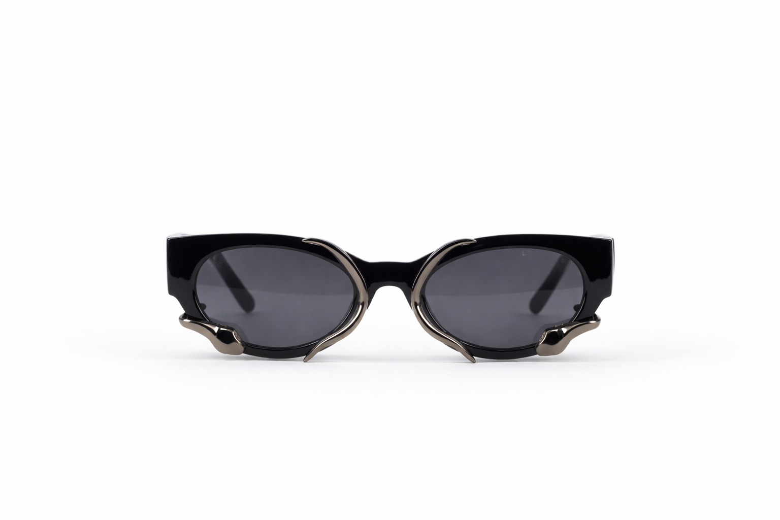 The Luxury Sculpted Sunglasses – Black Gold Edition VZ-015 Secondary image