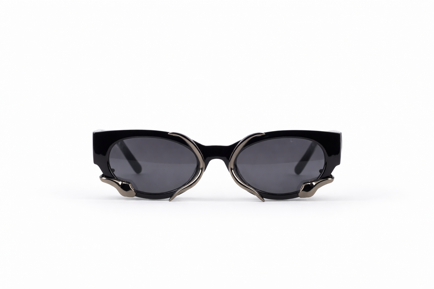 The Luxury Sculpted Sunglasses – Black Gold Edition VZ-015