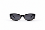 The Luxury Sculpted Sunglasses – Black Gold Edition VZ-015