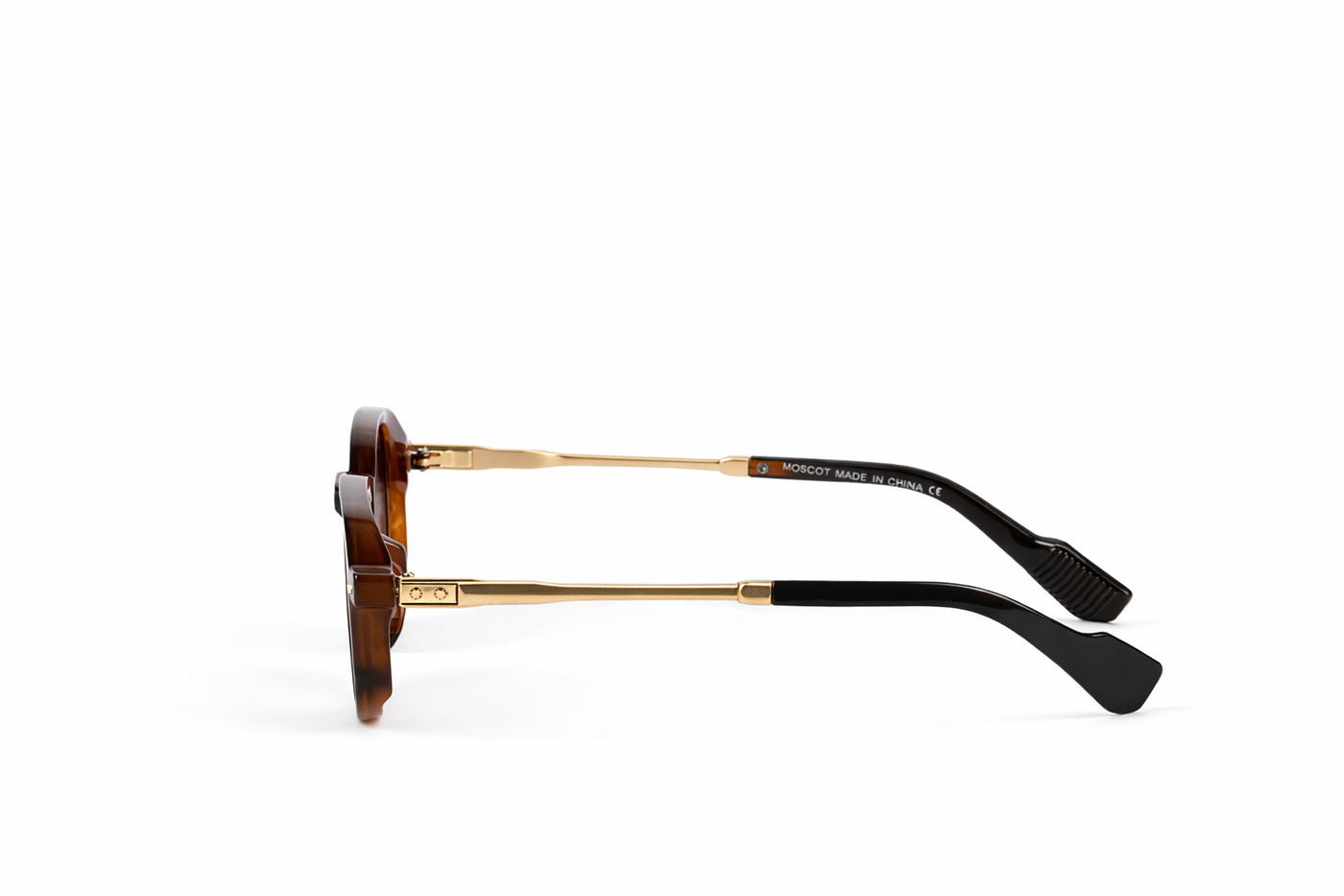 The Classic Round Sunglasses – Tortoiseshell Gold Edition VZ-020