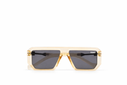 The Luxury Shield Square Sunglasses – Champagne Gold Edition VZ-021