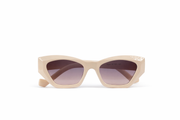 The Elegant Cat-Eye Sunglasses – Cream Gradient Edition VZ-028