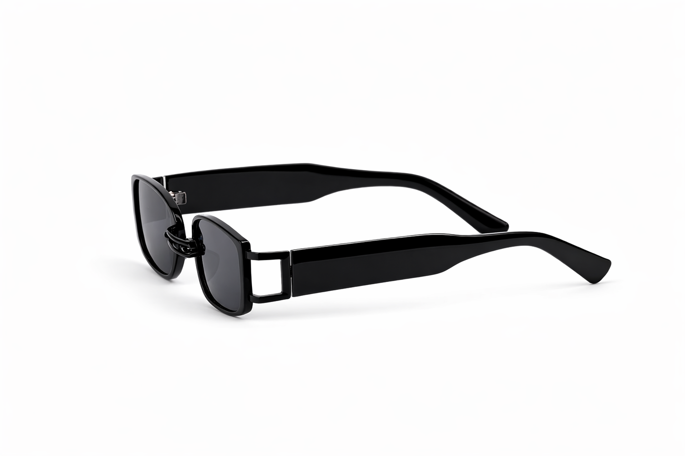 The Modern Link-Bridge Sunglasses – Black Edition VZ-030