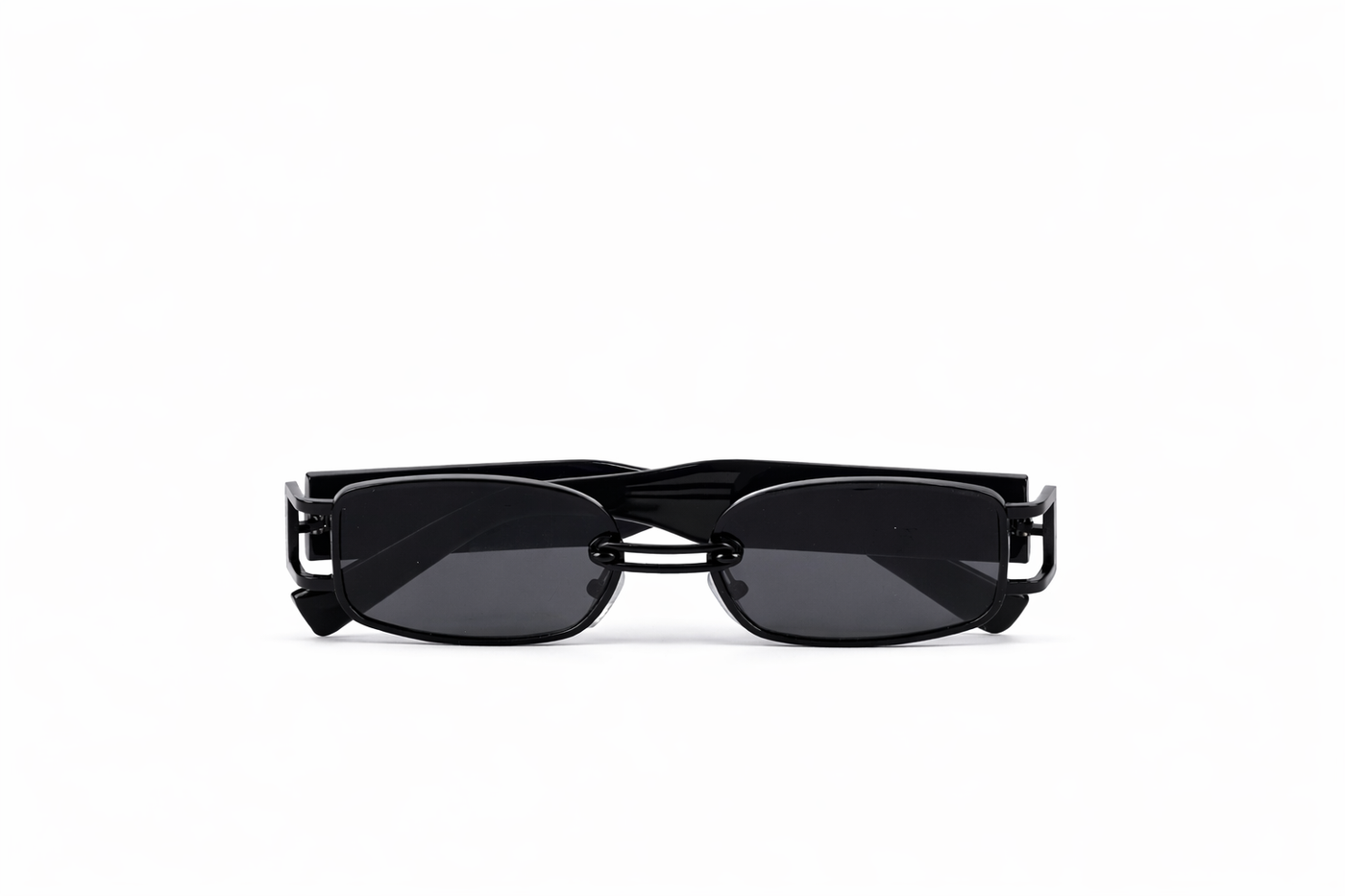 The Modern Link-Bridge Sunglasses – Black Edition VZ-030