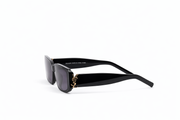The Luxury Oversized Square Sunglasses – Black Gold Edition VZ-032