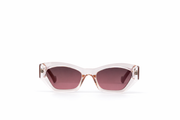 The Soft Cat-Eye Sunglasses – Blush Crystal Edition VZ-033
