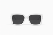 The Classic Oversized Square Sunglasses – White Edition VZ-036