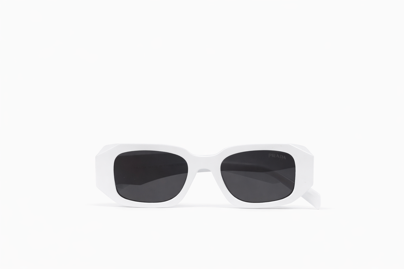 The Luxury Angular Sunglasses – White Edition VZ-038