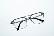 Double-Bridge Magnetic 3-Lens Eyewear VZ-062