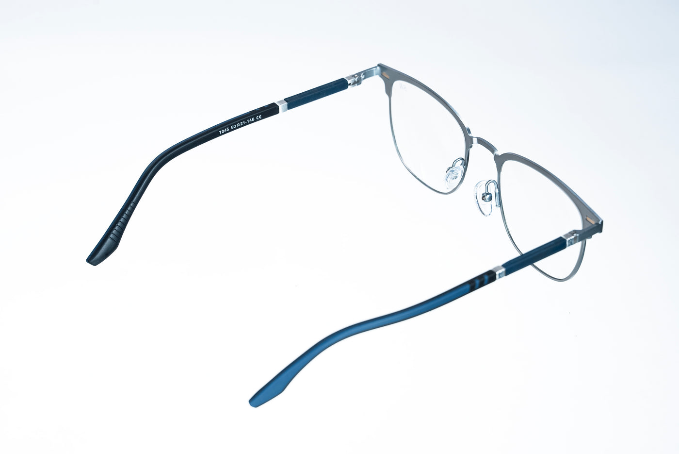 Magnetic Ice Blue Square Polarized 3-Lens Eyewear VZ-076