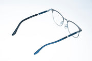 Magnetic Ice Blue Square Polarized 3-Lens Eyewear VZ-076