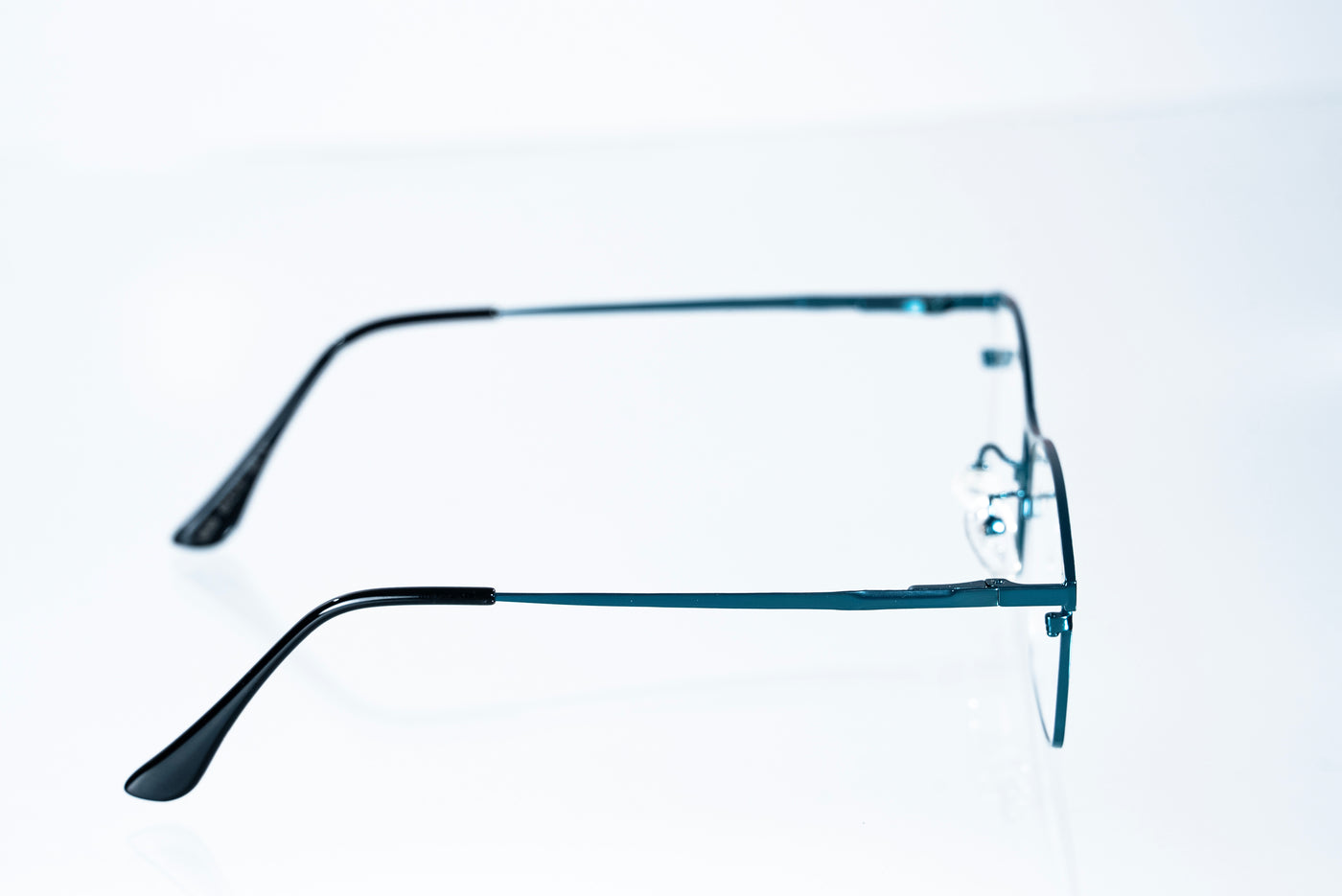 Magnetic Teal Rectangular Polarized 3-Lens Eyewear VZ-077