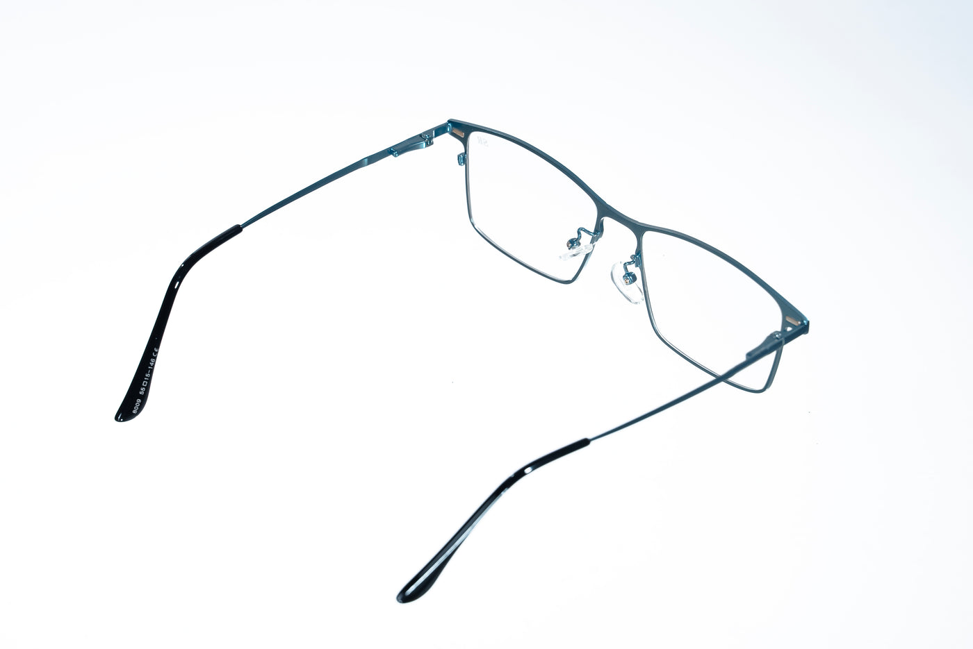 Magnetic Teal Rectangular Polarized 3-Lens Eyewear VZ-077
