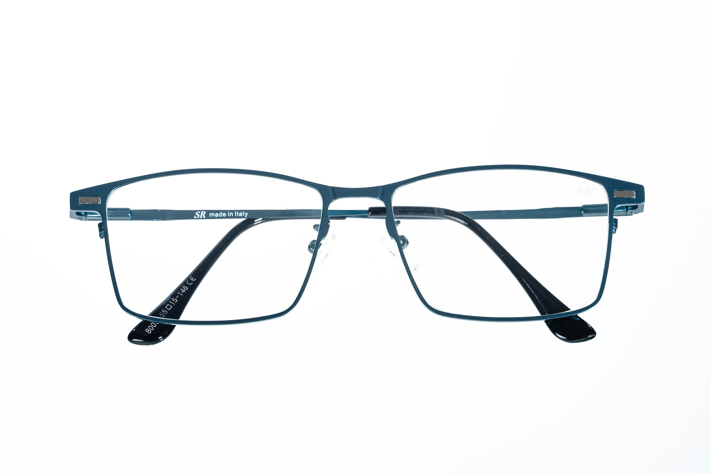 Magnetic Teal Rectangular Polarized 3-Lens Eyewear VZ-077