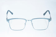 Magnetic Silver Rectangular Polarized 3-Lens Eyewear VZ-078