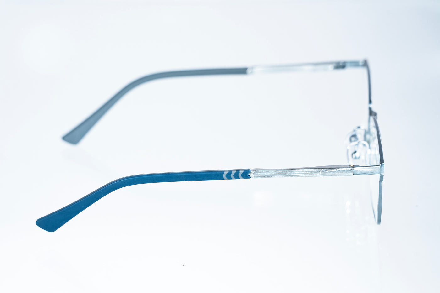 Magnetic Silver Rectangular Polarized 3-Lens Eyewear VZ-078
