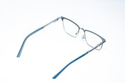 Magnetic Silver Rectangular Polarized 3-Lens Eyewear VZ-078