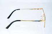 Magnetic Gold Double-Bridge Polarized 3-Lens Eyewear VZ-079