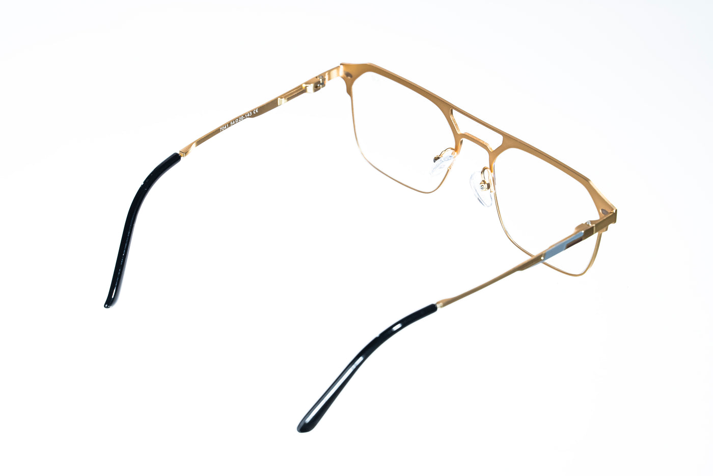 Magnetic Gold Double-Bridge Polarized 3-Lens Eyewear VZ-079