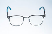 Magnetic Gunmetal Teal Square Polarized 3-Lens Eyewear VZ-081