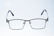 Magnetic Gunmetal Classic Rectangular Polarized 3-Lens Eyewear VZ-082