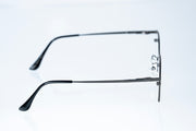 Magnetic Gunmetal Classic Rectangular Polarized 3-Lens Eyewear VZ-082