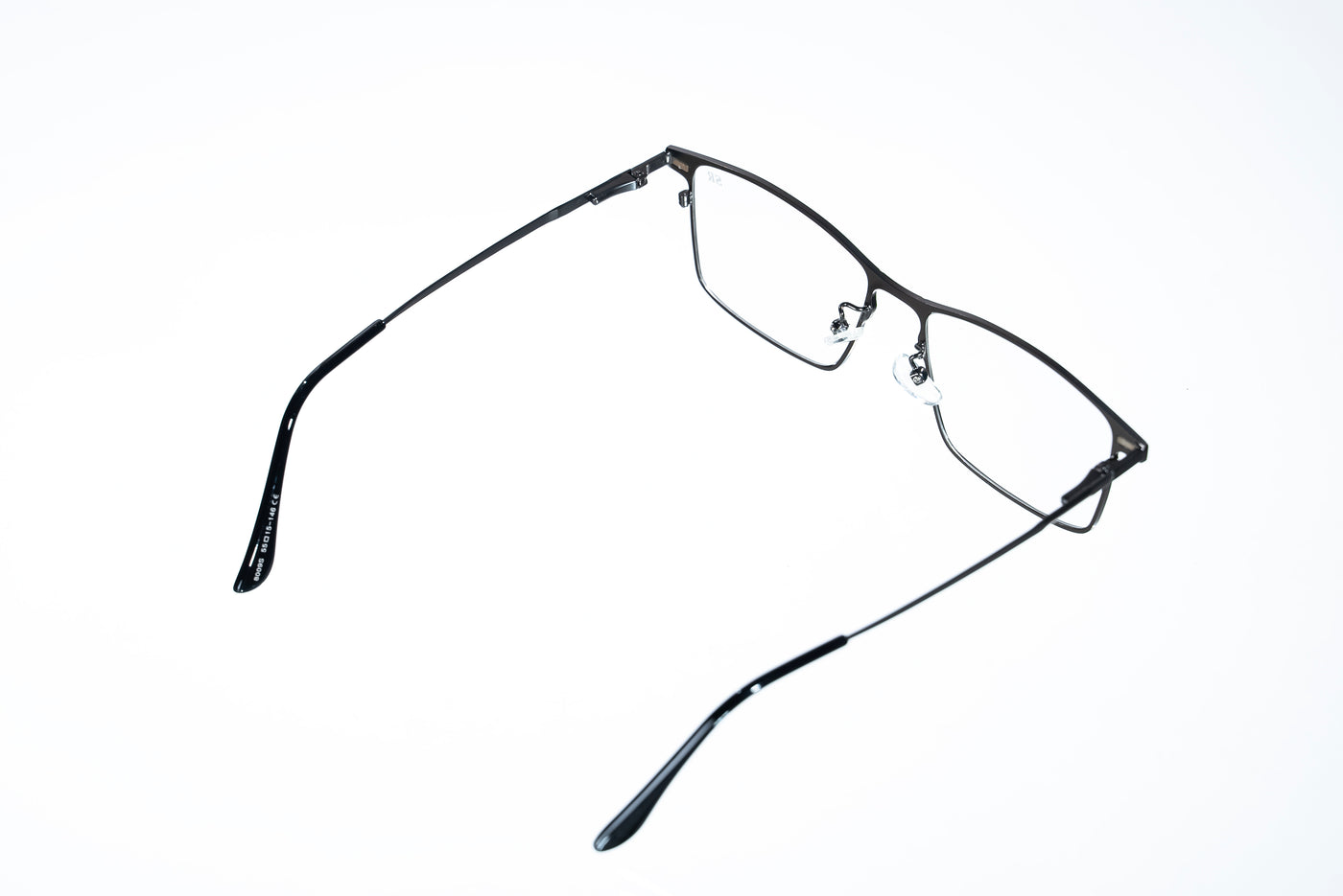 Magnetic Gunmetal Classic Rectangular Polarized 3-Lens Eyewear VZ-082
