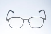 Magnetic Gunmetal Geometric Square Polarized 3-Lens Eyewear VZ-086