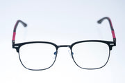Magnetic Black Sport Accent Square Polarized 3-Lens Eyewear VZ-088