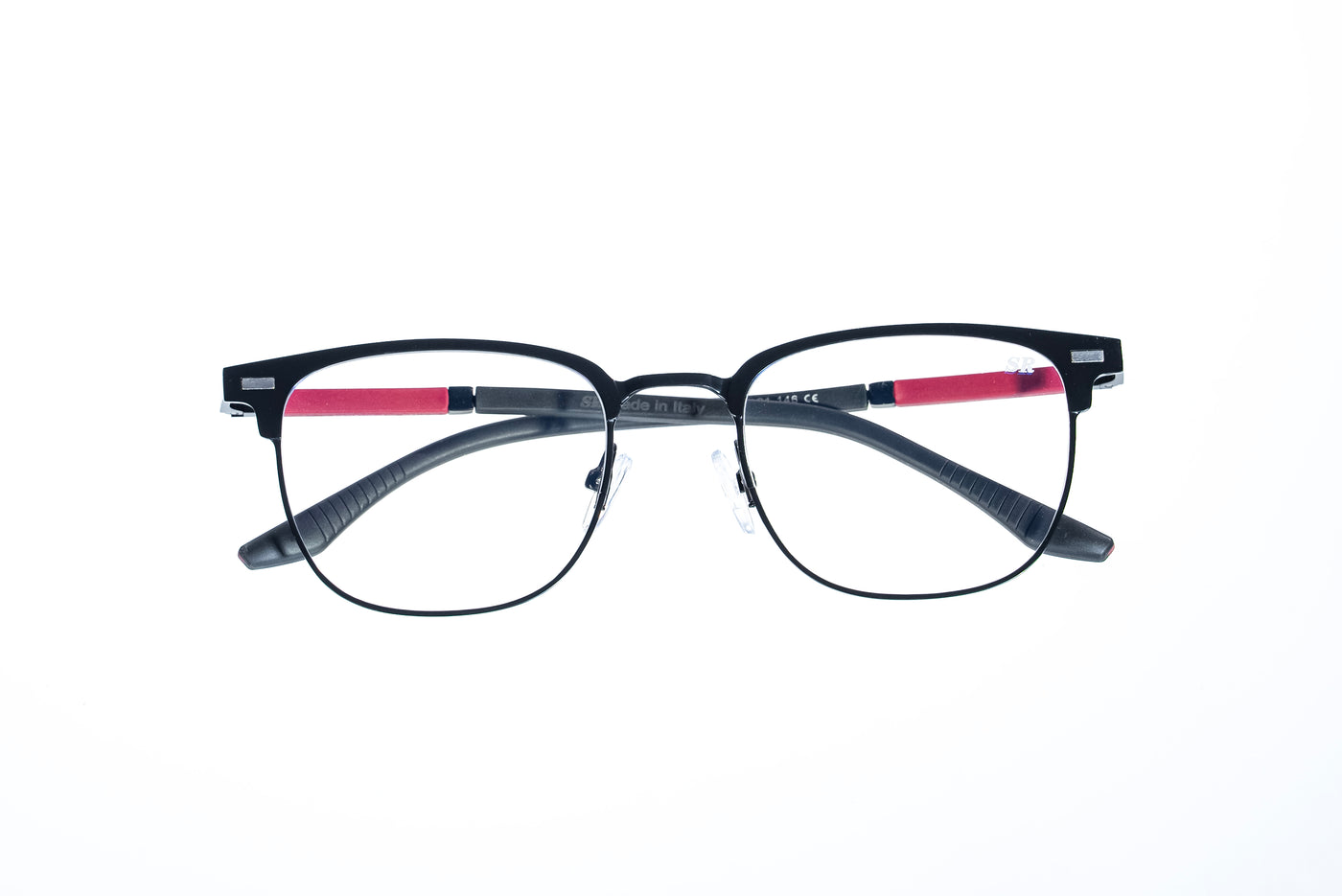 Magnetic Black Sport Accent Square Polarized 3-Lens Eyewear VZ-088