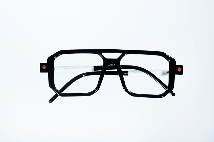 The Luxury Octagonal Sunglasses – Black &amp; White Edition VZ-47