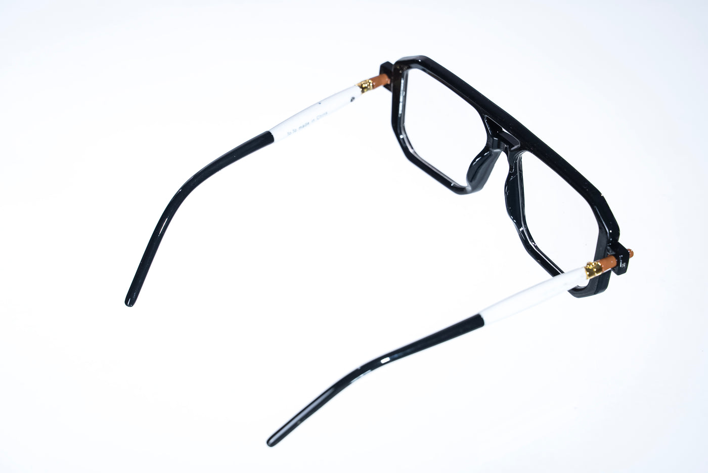 The Luxury Octagonal Sunglasses – Black &amp; White Edition VZ-47