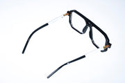 The Luxury Octagonal Sunglasses – Black &amp; White Edition VZ-47