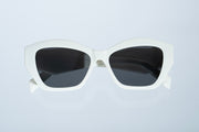 The Contemporary Geometric Sunglasses – Crystal white Edition VZ-069