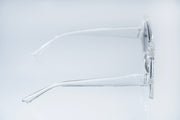 The Luxury Oversized Cat-Eye Sunglasses – Clear Edition VZ-50